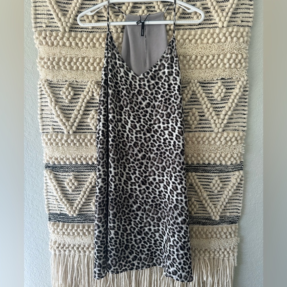 Tempted cheetah print dress